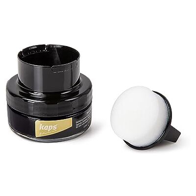 Kaps Crema para Zapatos con Aplicador de Esponja, Cuidado Intensivo y Nutritivo del Cuero, Delicate, 70 Colores Kaps Crema para Zapatos con Aplicador de Esponja, Cuidado Intensivo y Nutritivo del Cuero, Delicate, 70 Colores