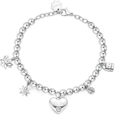 Brosway Pulsera Mujer Con Símbolo Corazón En Acero Inoxidable Collección CHAKRA BHKB167 Brosway Pulsera Mujer Con Símbolo Corazón En Acero Inoxidable Collección CHAKRA BHKB167