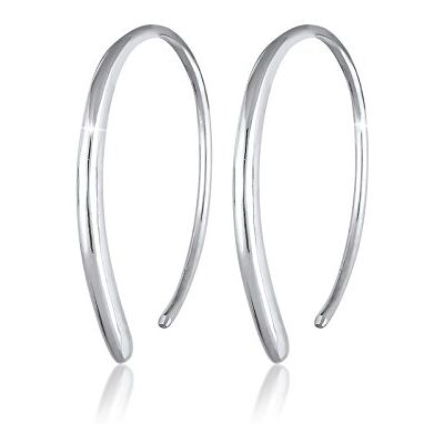 Elli Pendientes de hilo Mujer plata Elli Pendientes de hilo Mujer plata