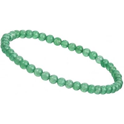 Unique Pulsera de perlas Aventurina Ø 4mm Pulsera energética para la mujer elástico 15cm a 18cm Unique Pulsera de perlas Aventurina Ø 4mm Pulsera energética para la mujer elástico 15cm a 18cm