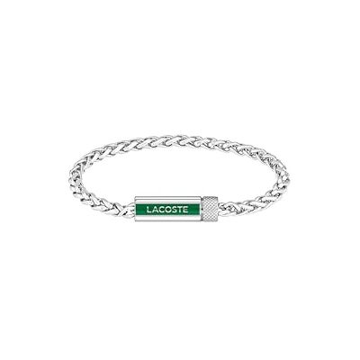 Lacoste Pulsera de Cadena para Hombre Colección SPELT de Acero Inoxidable Lacoste Pulsera de Cadena para Hombre Colección SPELT de Acero Inoxidable