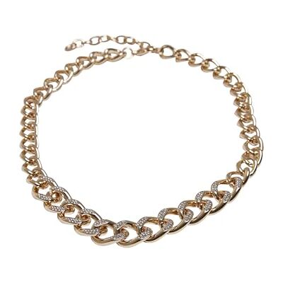 Urban Classics Accesorios Comet Crystal Necklace, talla única, Metal, No es una piedra preciosa Urban Classics Accesorios Comet Crystal Necklace, talla única, Metal, No es una piedra preciosa