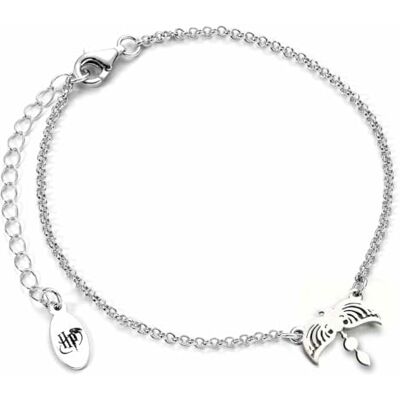 Harry Potter Pulsera de plata de ley con diadem Harry Potter Pulsera de plata de ley con diadem