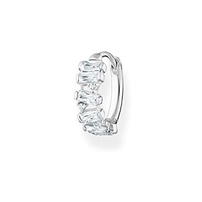 Thomas Sabo Criollo Piedras Blancas Plata de Ley 925 -051-14, Plateado Thomas Sabo Criollo Piedras Blancas Plata de Ley 925 -051-14, Plateado