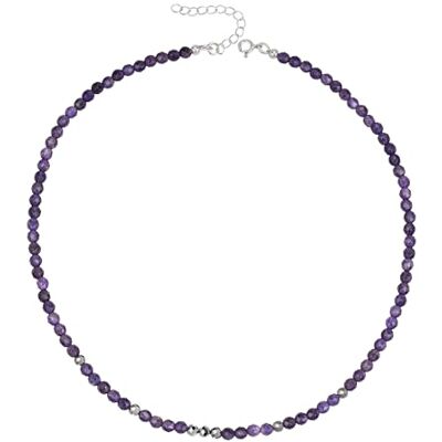 Unique Collar único de piedras preciosas auténticas Choker de 38 cm corto, chakra, perlas ficticias, Ø 4 mm, cadena de perlas de calidad por joyero Unique Collar único de piedras preciosas auténticas Choker de 38 cm corto, chakra, perlas ficticias, Ø 4 mm, cadena de perlas de calidad por joyero