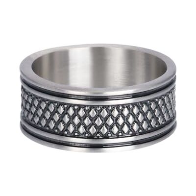 iXXXi Men Anillo para hombre Jaguar, 21mm, Acero inoxidable, Sin piedras preciosas iXXXi Men Anillo para hombre Jaguar, 21mm, Acero inoxidable, Sin piedras preciosas
