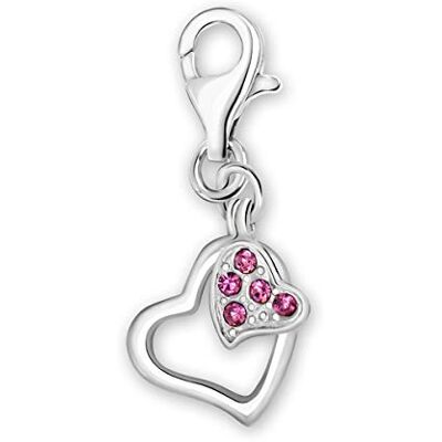 Quiges Charm con Cierre en Argent 925 Amor para Pulseras Quiges Charm con Cierre en Argent 925 Amor para Pulseras