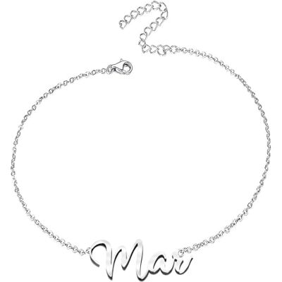 various Pulsera Mujer con Nombre Acero Inoxidable-Brazalete Nombre Personalizado Plateado para Mujer-Regalos Personalizados para Mujer Madres Niña Parejas, Mejor Amiga various Pulsera Mujer con Nombre Acero Inoxidable-Brazalete Nombre Personalizado Plateado para Mujer-Regalos Personalizados para Mujer Madres Niña Parejas, Mejor Amiga