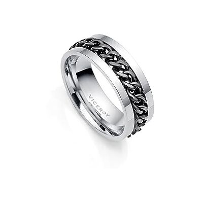 Viceroy Fashion Anillo Acero Cadena Ip Negro Sr Fn Viceroy Fashion Anillo Acero Cadena Ip Negro Sr Fn