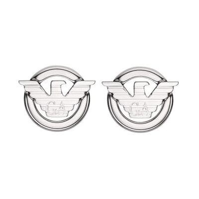 Giorgio Armani Pendientes Hombre de acero inoxidable con cierre de presión Giorgio Armani Pendientes Hombre de acero inoxidable con cierre de presión