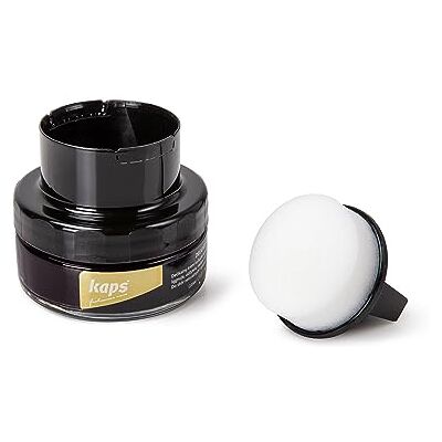 Kaps Crema para Zapatos con Aplicador de Esponja, Cuidado Intensivo y Nutritivo del Cuero, Delicate, 70 Colores Kaps Crema para Zapatos con Aplicador de Esponja, Cuidado Intensivo y Nutritivo del Cuero, Delicate, 70 Colores