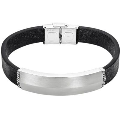 Lotus Pulsera Hombre Acero Inoxidable 316L Brazalete de Diseño Lotus Pulsera Hombre Acero Inoxidable 316L Brazalete de Diseño