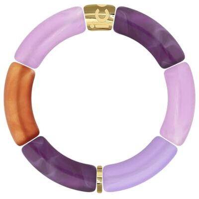 ICE-WATCH N/A Mujer Jewellery Bella pulsera púrpura naranja Pulsera de moda naranja y púrpura para mujer (), multicolor, talla única, talla única, Acrílico, acrílico ICE-WATCH N/A Mujer Jewellery Bella pulsera púrpura naranja Pulsera de moda naranja y púrpura para mujer (), multicolor, talla única, talla única, Acrílico, acrílico