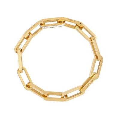 iXXXi Connect Pulsera compuesta Jasmine Gold 18cm, 18cm, Acero inoxidable, No es una piedra preciosa iXXXi Connect Pulsera compuesta Jasmine Gold 18cm, 18cm, Acero inoxidable, No es una piedra preciosa