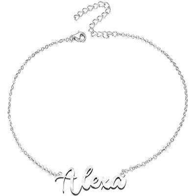 various Pulsera Mujer con Nombre Acero Inoxidable-Brazalete Nombre Personalizado Plateado para Mujer-Regalos Personalizados para Mujer Madres Niña Parejas, Mejor Amiga various Pulsera Mujer con Nombre Acero Inoxidable-Brazalete Nombre Personalizado Plateado para Mujer-Regalos Personalizados para Mujer Madres Niña Parejas, Mejor Amiga