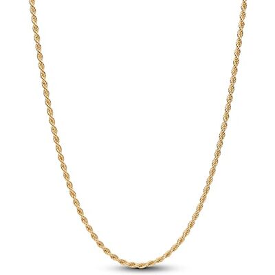 PANDORA Moments Collar con cordón de aleación chapada en oro de 14 quilates, compatible con abalorios Moments, tamaño 45 cm PANDORA Moments Collar con cordón de aleación chapada en oro de 14 quilates, compatible con abalorios Moments, tamaño 45 cm