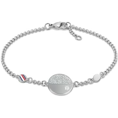 Tommy Hilfiger Jewelry Pulsera para Mujer en Acero Inoxidable con un Charm Tommy Hilfiger Jewelry Pulsera para Mujer en Acero Inoxidable con un Charm