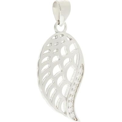 Beneto Adorno Silver Pendant with zircons Angel Wing AGH638L Marca Beneto Adorno Silver Pendant with zircons Angel Wing AGH638L Marca