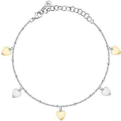 Morellato Passioni SAUN27 Pulsera para mujer, colección cápsula de acero, 8.5 cm, Acero aleado Morellato Passioni SAUN27 Pulsera para mujer, colección cápsula de acero, 8.5 cm, Acero aleado