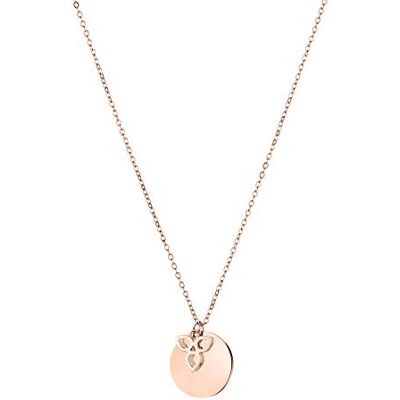 Tamaris collar para mujer, Halsschmuck con verschiedenen Anhängern, wasserfest de acero inoxidable Oro rosa Tamaris collar para mujer, Halsschmuck con verschiedenen Anhängern, wasserfest de acero inoxidable Oro rosa