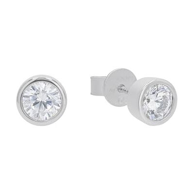 Joop! pendientes de plata de ley 925 para mujer, con circonita cúbica sintética, 0,6 cm, plata, Se entrega en caja de regalo Joop! pendientes de plata de ley 925 para mujer, con circonita cúbica sintética, 0,6 cm, plata, Se entrega en caja de regalo