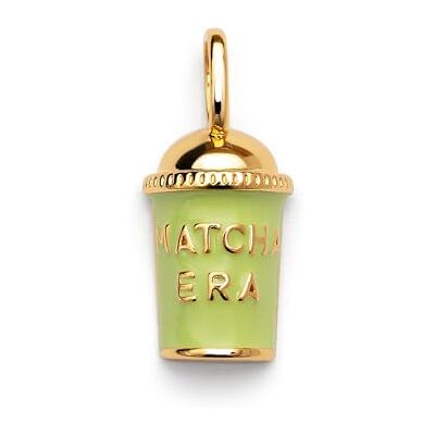 SINGULARU Charm Coffee, Té Matcha o Croissant. Latón con Baño en Oro de 18 Kt y Enamel. Joyas Para Mujer. SINGULARU Charm Coffee, Té Matcha o Croissant. Latón con Baño en Oro de 18 Kt y Enamel. Joyas Para Mujer.