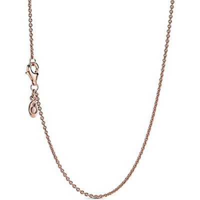 PANDORA Klassische Ankerkette Halskette 580413-45 Cadena de Cuello para Mujeres PANDORA Klassische Ankerkette Halskette 580413-45 Cadena de Cuello para Mujeres