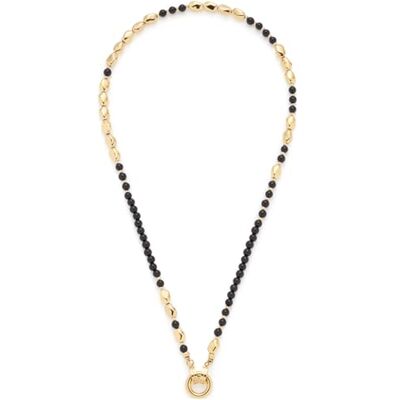 JEWELS BY LEONARDO Leonardo Jewels Dorina Collar para mujer de acero inoxidable en color dorado con cierre de mosquetón, longitud: 45 cm, 45 cm, Vidrio, No es una piedra preciosa JEWELS BY LEONARDO Leonardo Jewels Dorina Collar para mujer de acero inoxidable en color dorado con cierre de mosquetón, longitud: 45 cm, 45 cm, Vidrio, No es una piedra preciosa