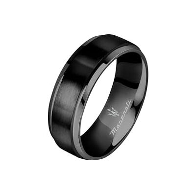Maserati Ceramic Anillo Hombre de Acero, cerámica, PVD negro, smalto JM223ATZ25019 Maserati Ceramic Anillo Hombre de Acero, cerámica, PVD negro, smalto JM223ATZ25019