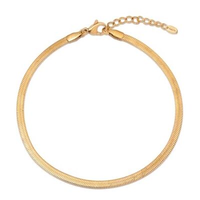 Amberta Pulsera Tobillo Mujer Tobillera Acero Inoxidable Mujer Joyas Boho Cadena Ajustable Corazón Serpiente Bolas Amberta Pulsera Tobillo Mujer Tobillera Acero Inoxidable Mujer Joyas Boho Cadena Ajustable Corazón Serpiente Bolas