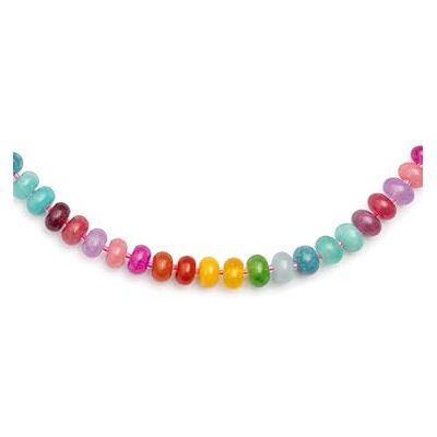 SINGULARU Collar Mujer Bloom Stones Acero Baño Oro Acero resistente al agua aporta estilo y color con piedras naturales multicolor. SINGULARU Collar Mujer Bloom Stones Acero Baño Oro Acero resistente al agua aporta estilo y color con piedras naturales multicolor.
