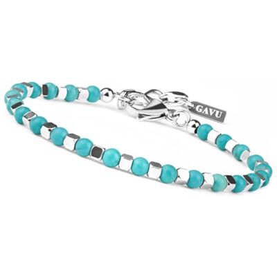 Unique Buddha Stainless Steel Pulsera de acero inoxidable para mujer, piedra natural, 4 mm, acero inoxidable, hipoalergénica, calidad de joyería Unique Buddha Stainless Steel Pulsera de acero inoxidable para mujer, piedra natural, 4 mm, acero inoxidable, hipoalergénica, calidad de joyería