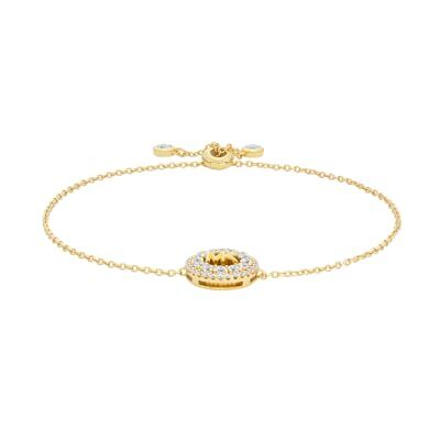 Michael Kors Premium Pulsera mujer de plata de ley en tono dorado, Michael Kors Premium Pulsera mujer de plata de ley en tono dorado,