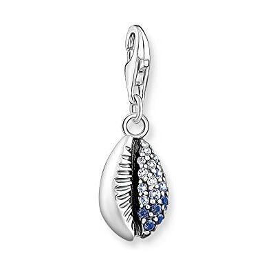 Thomas Sabo Colección de Colgantes del Mar, Colgante de Piedras Azules de Concha Marina Thomas Sabo Colección de Colgantes del Mar, Colgante de Piedras Azules de Concha Marina