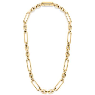Olivia Burton Collar de Eslabones para Mujer Colección HEX LINK en Oro Amarillo Olivia Burton Collar de Eslabones para Mujer Colección HEX LINK en Oro Amarillo