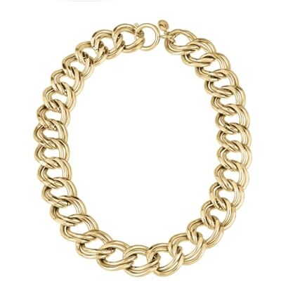 BREIL Collar Mujer Colección Hyper Joyería Mujer Collar de Acero para Mujer, con Acabado Espejo Ajustable hasta 46,5 cm BREIL Collar Mujer Colección Hyper Joyería Mujer Collar de Acero para Mujer, con Acabado Espejo Ajustable hasta 46,5 cm