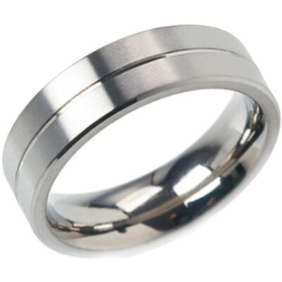 Boccia Anillo de titanio para mujer 0101-2248, Titanio, sin gema Boccia Anillo de titanio para mujer 0101-2248, Titanio, sin gema