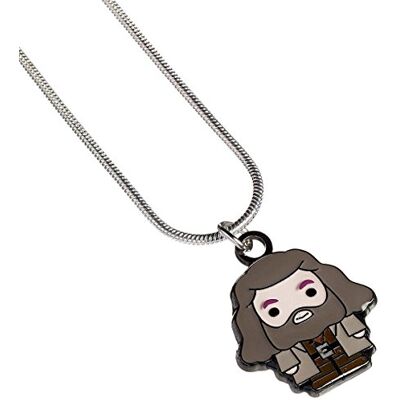 Harry Potter Cutie Collection – Collar y colgante Hagrid chapado en plata Carat Shop Harry Potter Cutie Collection – Collar y colgante Hagrid chapado en plata Carat Shop
