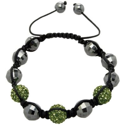 Carlo Monti Pulsera de Tela con hematita Carlo Monti Pulsera de Tela con hematita
