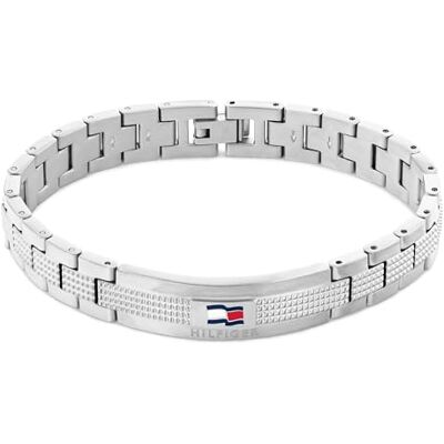 Tommy Hilfiger Jewelry Pulsera de Eslabones para Hombre de Acero Inoxidable Tommy Hilfiger Jewelry Pulsera de Eslabones para Hombre de Acero Inoxidable