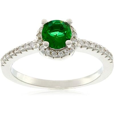 Brilio Silver Anillo Charming Silver Ring with zircons RI054WG Circuit: 50 mm Marca Brilio Silver Anillo Charming Silver Ring with zircons RI054WG Circuit: 50 mm Marca