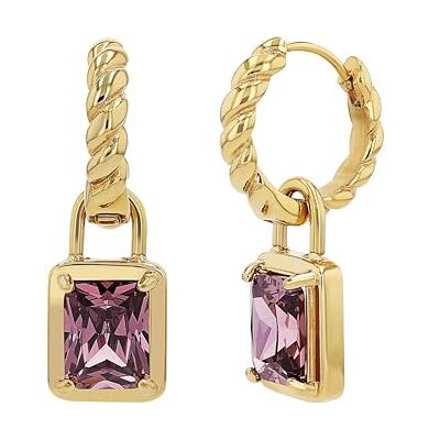 Joop! Pendientes de aro para mujer, color plata, se entregan en caja de regalo de joyería. Joop! Pendientes de aro para mujer, color plata, se entregan en caja de regalo de joyería.