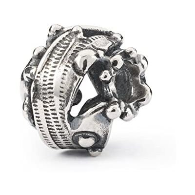 Trollbeads Campo de flores, talla única, Plata esterlina, No es una piedra preciosa Trollbeads Campo de flores, talla única, Plata esterlina, No es una piedra preciosa