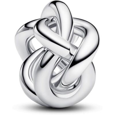 PANDORA Moments 793755C00 Breloque nœud Infini en Argent Sterling Compatible Avec Les Bracelets Moments, 13,3x12,5x7,7 mm, Argent Sterling, Pas de gemme PANDORA Moments 793755C00 Breloque nœud Infini en Argent Sterling Compatible Avec Les Bracelets Moments, 13,3x12,5x7,7 mm, Argent Sterling, Pas de gemme