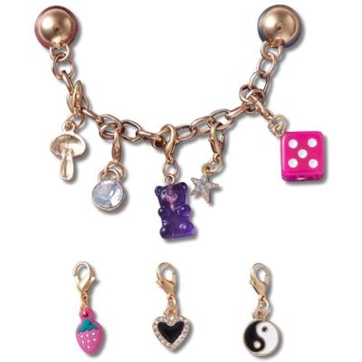 Crocs Custom Charm Chain 5 Pack, Encantos para Zapatos Unisex Adulto, Multicolor, Talla única Crocs Custom Charm Chain 5 Pack, Encantos para Zapatos Unisex Adulto, Multicolor, Talla única