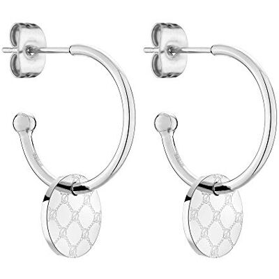 Tamaris pendientes de acero inoxidable en plata Tamaris pendientes de acero inoxidable en plata
