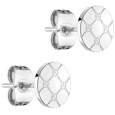 Tamaris pendientes de acero inoxidable en plata Tamaris pendientes de acero inoxidable en plata