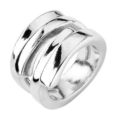 UNO de 50 Anillo Colección Indonesia para Mujer, Plata 925, Color Plata, Talla 15, Fabricado en España UNO de 50 Anillo Colección Indonesia para Mujer, Plata 925, Color Plata, Talla 15, Fabricado en España