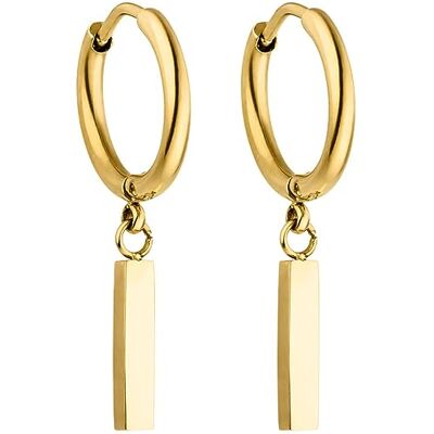 Purelei ® Huli Hoop Pendientes de aro para mujer, de acero inoxidable duradero, resistentes al agua, 1,56 cm de diámetro, bisutería de moda para tu look individual Purelei ® Huli Hoop Pendientes de aro para mujer, de acero inoxidable duradero, resistentes al agua, 1,56 cm de diámetro, bisutería de moda para tu look individual
