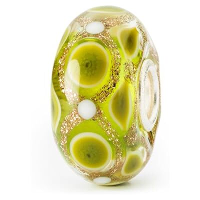 Trollbeads Paz interior (verde), talla única, Vidrio, Trollbeads Paz interior (verde), talla única, Vidrio,